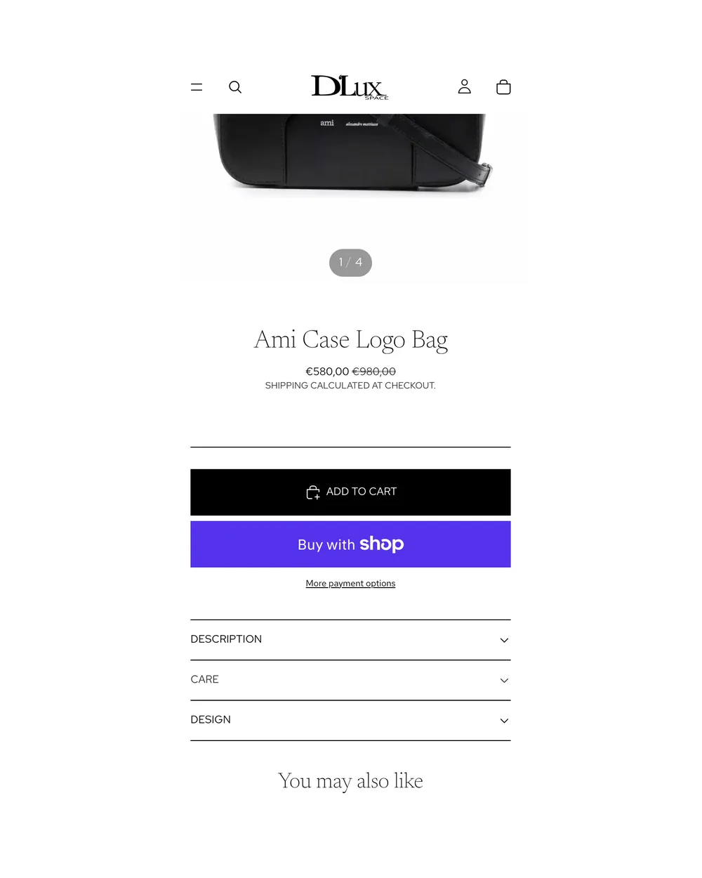 D’Lux Space — Product Page